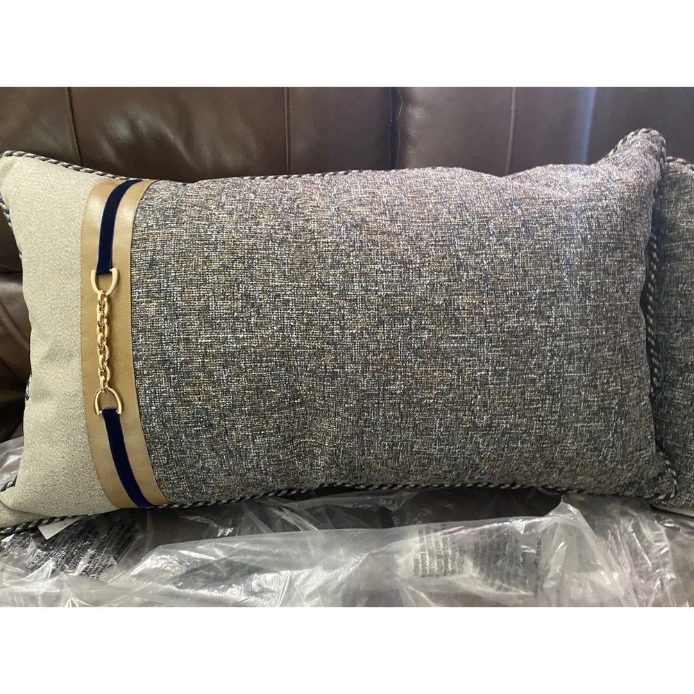 Eastern Accents King Sham & Pillow Set Right‎ & Left Rosenthal Dusk